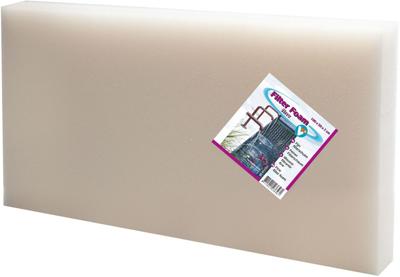 Filter foam white 100x50x5cm.