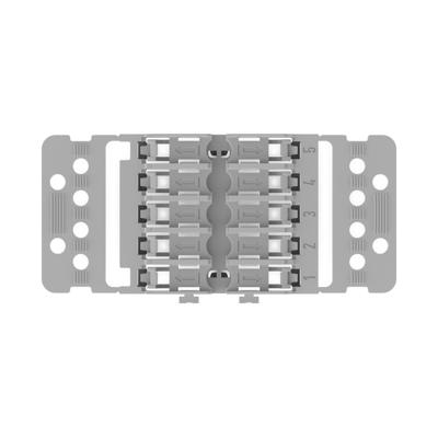 WAGO 221-2515 Bevestigingsadapter 5 stuk(s)
