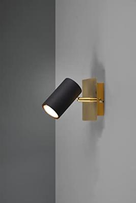 Trio WandspotMarley zwart met goud - 802400180