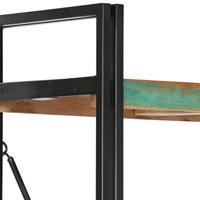 Boekenkast met 5 schappen 60x30x180 cm massief gerecycled hout - thumbnail