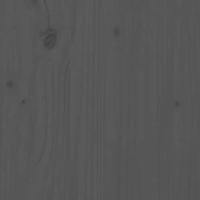 Dressoir 70x35x80 cm massief grenenhout grijs - thumbnail