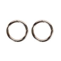 Martingaal snap ring zilver - thumbnail