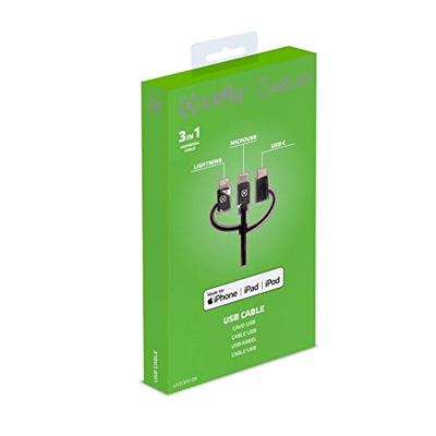 Celly 3 in 1 Universal Kabel - 0517504