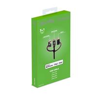 Celly 3 in 1 Universal Kabel - 0517504 - thumbnail
