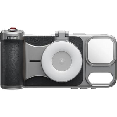 Telesin Master Grip voor iPhone 17 Pro magnetische camera-grip met 3200mAh accu en LED-verlichting - Creator Combo
