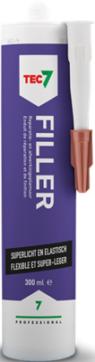 Tec7 filler patroon alles-in-één vulmiddel en afwerkingsplamuur 300ml - 601106000