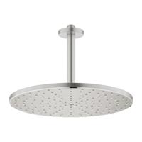 Hoofddoucheset GROHE Rainshower 310 Rond Plafond, Mono 9,5 L/M, Supersteel - thumbnail