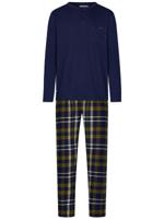Heren pyjama ruiten Pastunette - thumbnail