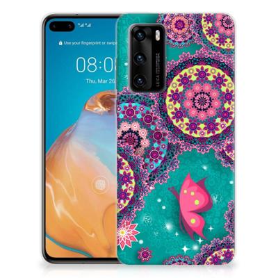 Huawei P40 | Hoesje maken | Cirkels en Vlinders