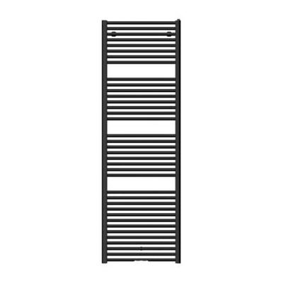 Nemo Spring Toronto handdoekradiator - 185x60cm - 1051 watt - mat zwart ECE060BK1VM06NNN01