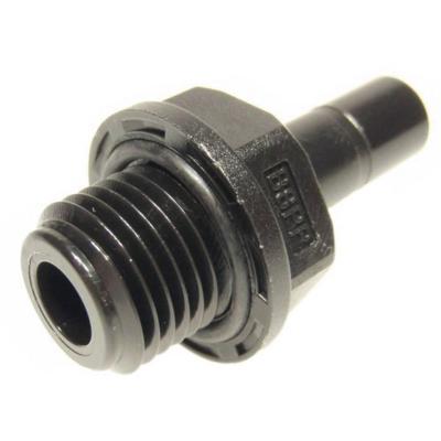 DM-Fit Rechte koppeling ASAB0804M Schroefdraad (buiten): 1/4 Buis-Ø: 8 mm 1 stuk(s)