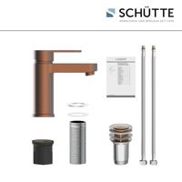 Schutte ELEPHANT ééngreepsmengkraan wastafel| koper mat 34213 - thumbnail
