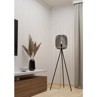 Eglo Zwarte vloerlampRomazzina Ø 32,5cm - 900522 - thumbnail