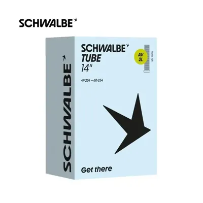 Schwalbe Benelux B.V. Schwalbe binnenband av2l 14" 47/60-254 av 40mm