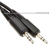 3.5mm stereo plug naar 3.5mm stereo plug 1.5/5/10 meter - thumbnail