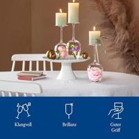 Villeroy & Boch Rose Garden Rode wijnglas 4 stuks - thumbnail