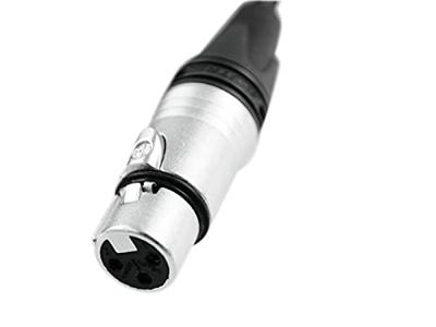 PSSO DMX Cable XLR 3-pin 3m bk Neutrik