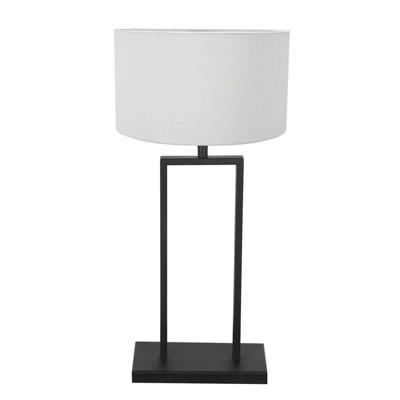 Steinhauer Tafellamp 55cmStang met kap wit - 3860ZW