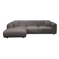 Hoekbank Claude links - taupe - Leen Bakker - thumbnail