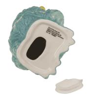 Spaarpot Blauw Monster met Horens - thumbnail