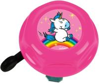 BIKE FASHION kinder fietsbel bell einhorn steel - thumbnail
