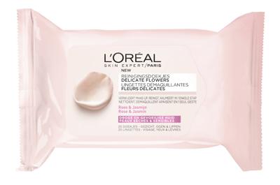 L’Oréal Paris Skin Expert FLOWER WIPES FRNL/FRNL PSS gezichtsreinigingsdoekje 25 stuk(s) L’Oréal Paris Skin Expert FLOWER WIPES FRNL/FRNL PSS gezichtsreinigingsdoekje 25 stuk(s)