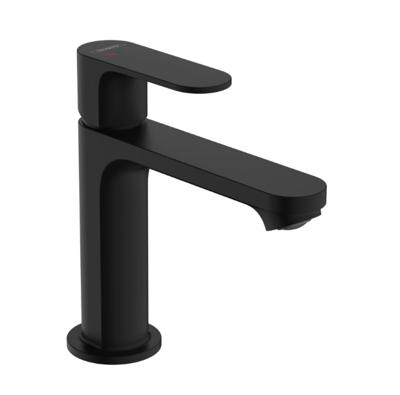 Hansgrohe Wastafelmengkraan Rebris S Eengreeps 110 CoolStart EcoSmart+ Met Trekwaste Mat Zwart Hansgrohe Wastafelmengkraan Rebris S Eengreeps 110 CoolStart EcoSmart+ Met Trekwaste Mat Zwart