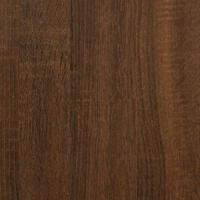 Salontafel 100x100x40 cm bewerkt hout bruineikenkleurig - thumbnail