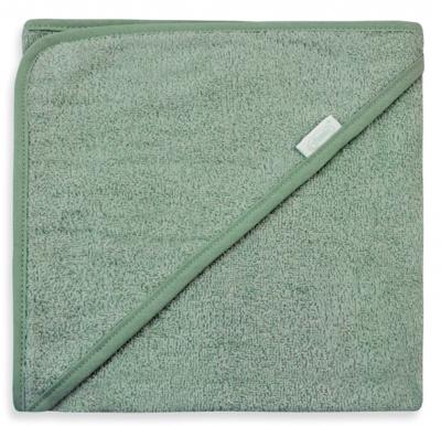 Funnies badcape uni Stone Green-100 x 100 cm