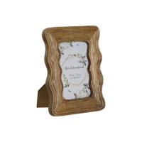 Fotolijsten Home ESPRIT Natuurlijk Mangohout Golven Stads 16 x 2 x 21 cm - thumbnail