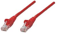 Intellinet 319898 RJ45 Netwerkkabel, patchkabel CAT 5e U/UTP 7.50 m Rood 1 stuk(s) - thumbnail