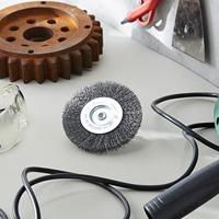 Bosch Accessories Schijfborstel, gegolfd, 100 mm, 0,2 mm, 10 mm, 4500 omw/min Bosch Power Tools Schacht-Ø 6 mm 1609200274 1 stuk(s) - thumbnail