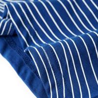 Kindershirt 128 donkerblauw - thumbnail
