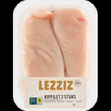 Lezziz Kipfilet Halal ca. 400g bij Jumbo Lezziz Kipfilet Halal ca. 400g bij Jumbo