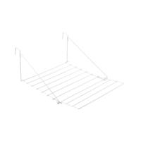 Tomado metaltex droogrek breda balkon hangdroogrek 7m wit - thumbnail