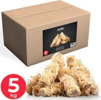 GrillX BBQ Aanmaakkrullen - Aanmaakhout - Aanmaakwokkels - 5 KG - thumbnail