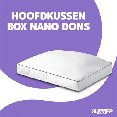 SLAAPP - Hoofdkussen Box Dons - 50x60x10cm SLAAPP - Hoofdkussen Box Dons - 50x60x10cm