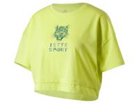 Crivit by Jette Sport Dames sportshirt (Groen, L (44/46)) - thumbnail