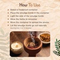 Sagrada Madre Premium Smudge Bombs Olibanum & Kaneel - thumbnail