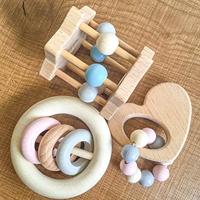 Hess Rammelaar vogel (naturel/blauw) - thumbnail