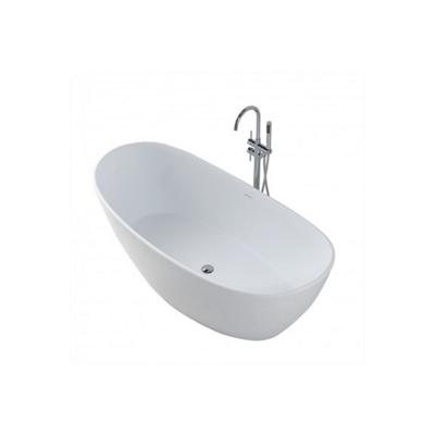 BWS Vrijstaand Bad Solid Surface Type1 179.5x84.5x64 cm Mat Wit BWS Vrijstaand Bad Solid Surface Type1 179.5x84.5x64 cm Mat Wit