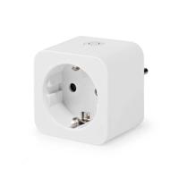 Nedis wifip131fwt smartlife smart stekker wi-fi 1 stuks 3680 w type f (cee 7/3) -10 - 45 °c android / ios wit - thumbnail