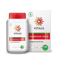 Vitals Magnesiumcitraat 100 mg 100 Capsules - thumbnail