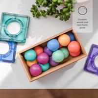 Connetix Ball Run Ballen Pastel 16 stuks - thumbnail