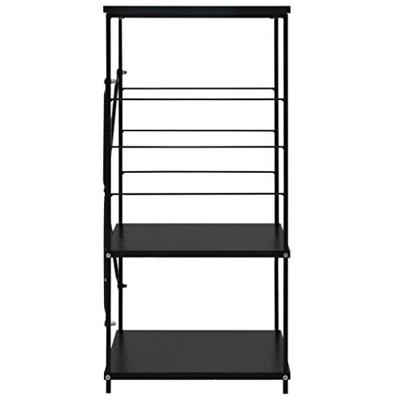 VidaXL Magnetronkast 60x39,6x79,5 cm bewerkt hout zwart
