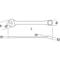 Beta 42NEW/S17 Set van ringsteeksleutels - 000421065 000421065 - thumbnail