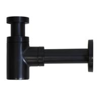 Designbekersifon Aquasplash Salt Laag Model Mat Zwart Aquasplash - thumbnail