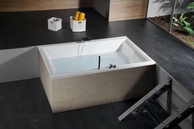 Ligbad Polysan Dupla Inbouw 180x120x54 cm Wit Polysan