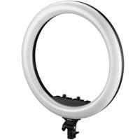 BRESSER STR-48B Bi-Color LED Ringlamp 48W dimbaar met Camera- en Smartphonehouder - thumbnail