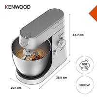 Kenwood KVL4100S Foodprocessor 1200 W Zilver - thumbnail